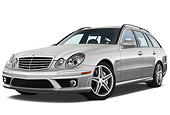 AUT 05 IZ0026 01
2011 Mercedes-Benz E63 AMG Wagon Silver 3/4 Front View Studio