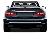 AUT 05 IZ0048 01
2011 Mercedes-Benz E550 Convertible Dark Gray Rear View On White Seamless