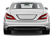 AUT 05 IZ0058 01
2013 Mercedes-Benz CLS Class Silver Rear View On White Seamless