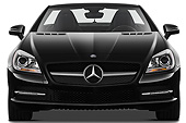 AUT 05 IZ0069 01
2012 Mercedes-Benz SLK Class Black Front View On White Seamless
