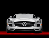 AUT 05 RK0637 01
2011 Mercedes-Benz SLS AMG Silver Head On View In Studio