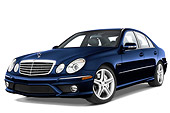 AUT 05 IZ0003 01
2009 Mercedes-Benz E63 Blue 3/4 Front View Studio