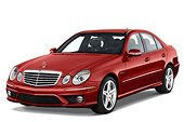 AUT 05 IZ0004 01
2009 Mercedes-Benz E63 Red 3/4 Front View Studio