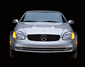 AUT 05 RK0056 03
1998 Mercedes-Benz SLK Kompressor Silver Head On Shot Studio