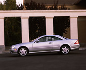 AUT 05 RK0189 02
2001 Mercedes-Benz CL600 Silver Profile By Pillars On Pavement
