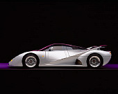 AUT 05 RK0310 05
1991 Lotec C1000 Silver Profile View Studio