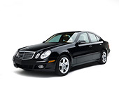 AUT 05 RK0517 01
2007 Mercedes-Benz E550 Black 3/4 Front View Studio