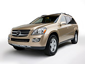 AUT 05 RK0520 01
2007 Mercedes-Benz GL450 Silver Low 3/4 Front View Studio