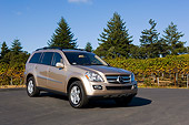 AUT 05 RK0521 01
2007 Mercedes-Benz GL450 Silver 3/4 Front View On Pavement By Vineyard