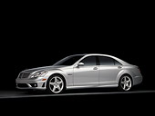 AUT 05 RK0563 01
2008 Mercedes-Benz S63 Silver Sedan 3/4 Side View Studio