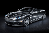 AUT 06 BK0001 01
2012 Aston Martin DBS Gray 3/4 Front View In Studio