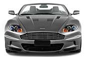 AUT 06 IZ0014 01
2013 Aston Martin DBS Volante Convertible Silver Front View On White Seamless
