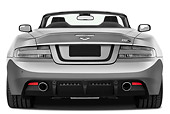 AUT 06 IZ0015 01
2013 Aston Martin DBS Volante Convertible Silver Rear View On White Seamless