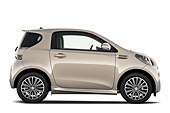 AUT 06 IZ0017 01
2013 Aston Martin Cygnet Micro Car Tan Profile View On White Seamless