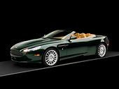 AUT 06 RK0091 02
2006 Aston Martin DB9 Volante Convertible Gillies Green 3/4 Side View