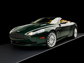 AUT 06 RK0092 01
2006 Aston Martin DB9 Volante Convertible Gillies Green 3/4 Front View