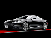 AUT 06 RK0111 01
2008 Aston Martin DBS Black 3/4 Front View Studio