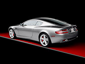 AUT 06 RK0120 01
2009 Aston Martin DB9 Silver 3/4 Rear View Studio