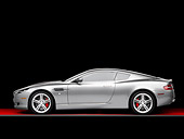 AUT 06 RK0121 01
2009 Aston Martin DB9 Silver Profile View Studio