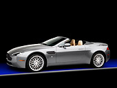 AUT 06 RK0124 01
2009 Aston Martin Vantage Roadster Gray 3/4 Front View Studio