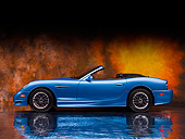 AUT 08 RK0049 01
2006 Panoz Esperante GT Convertible Blue Profile View Sunburst Studio
