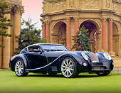 AUT 09 BK0022 01
Morgan Aero SuperSports Black 3/4 Front View On Grass By Palace Of Fine Arts San Francisco