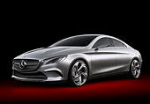 AUT 09 BK0035 01
Mercedes-Benz Coupe Concept Silver 3/4 Front View In Studio