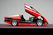 AUT 09 RK0051 02
1992 Patriot Concept Red Profile On Red & Gray Lines Doors Open Seamless Background