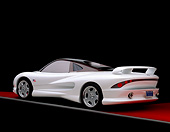 AUT 09 RK0237 06
Vision K2 White 3/4 Rear View On Gray Line Red Floor Studio