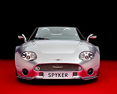 AUT 09 RK0773 08
Spyker C8 Spyder T Silver Concept Head On View Studio