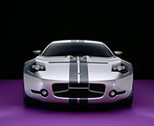 AUT 09 RK0818 05
2004 Ford Shelby GR-1 Silver Head On View On Purple Floor Studio