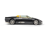 AUT 09 RK0862 02
2005 Spyker C12 La Turbie Spyder Gray Profile View Shot White Seamless