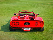 AUT 09 RK1147 01
2010 RS Design Corsa Spyder Concept Red Rear View On Grass