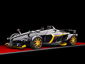 AUT 09 RK1157 01
2009 Tramontana R Concept Black And Gold 3/4 Front View Studio