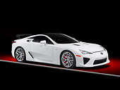 AUT 09 RK1187 01
Lexus LFA Coupe Concept White 3/4 Front View Studio