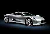 AUT 09 RK1233 01
Jaguar C-X75 Concept Silver 3/4 Front View In Studio
