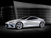 AUT 09 RK1238 01
Lotus Elite Concept Silver 3/4 Side View With Studio Background