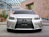 AUT 09 RK1257 01
2011 Lexus LF-Gh Concept Hybrid Silver Front View On Grass