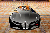 AUT 09 RK1260 01
BMW 328 Homage Concept Black Front View On Cement