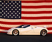 AUT 09 RK0086 08
Ford GT-90 Prototype White Profile American Flag Background
