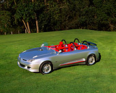 AUT 09 RK0345 08
Formula 4 Prototype Silver By Italdesign 3/4 Side View On Grass By Trees