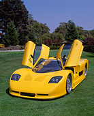 AUT 09 RK0511 03
MT 900S Photon Yellow 3/4 Front View Doors Open On Grass Trees Background