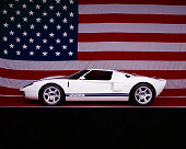 AUT 09 RK0689 15
Ford GT Concept White And Blue Profile View Studio