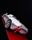 AUT 09 RK0775 05
Spyker C8 Spyder T Silver Concept Slanted 3/4 Rear View Studio