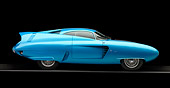 AUT 09 RK0935 01
1954 Alfa Romeo Bertone B.A.T. 7 Teal Profile View Studio