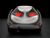 AUT 09 RK0960 01
1953 Alfa Romeo Bertone B.A.T 5 Gray Rear View Studio