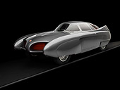 AUT 09 RK0962 01
1953 Alfa Romeo Bertone B.A.T 5 Gray 3/4 Front View Studio