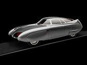 AUT 09 RK0963 01
1953 Alfa Romeo Bertone B.A.T 5 Gray 3/4 Side View Studio