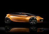 AUT 09 RK0970 01
2006 Mazda Nagare Gold Concept Car 3/4 Side View