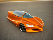 AUT 09 RK0990 01
Fuel Vapor Technologies Ale Orange Overhead 3/4 Front View On Pavement